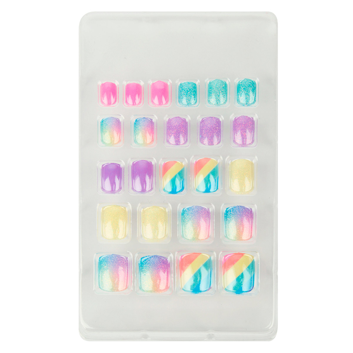 U&ntilde;as Decoradas 24 Piezas Pastel Party BM003 Bys Mini Me image number null