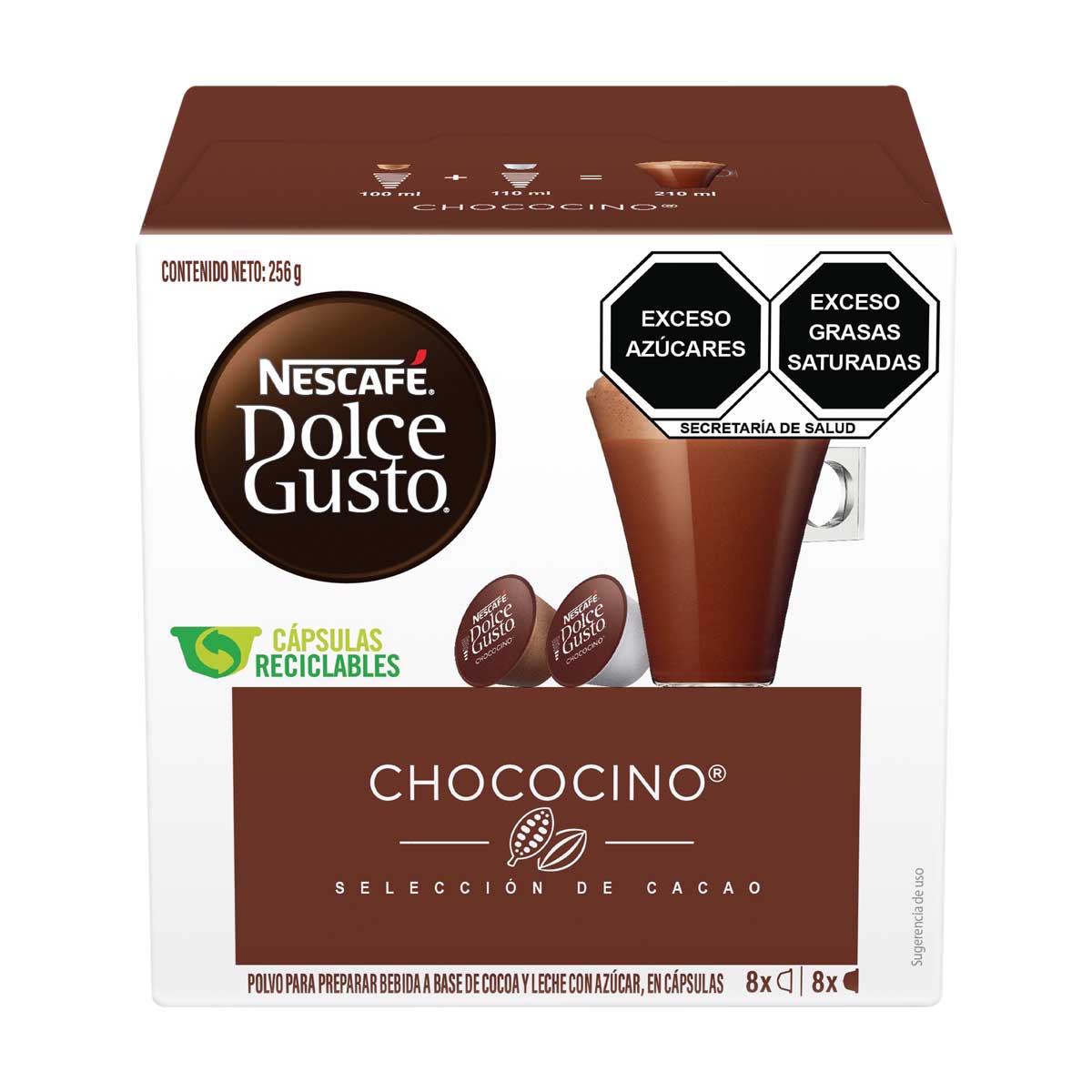 Cápsulas Chococino Nescafé Dolce Gusto image number null