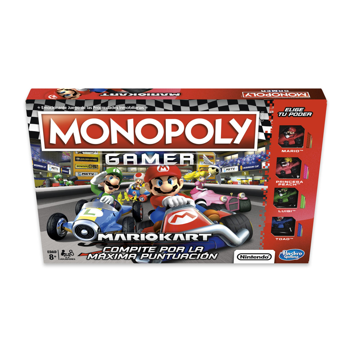 Juego de Mesa Monopoly Mario Kart image number null