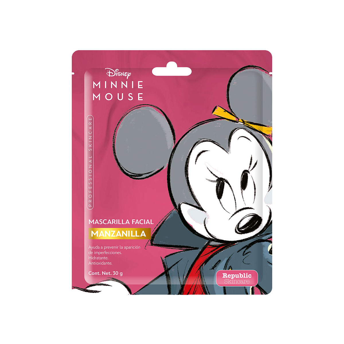 Disney Mascarilla Individual Minnie Manzanilla image number null