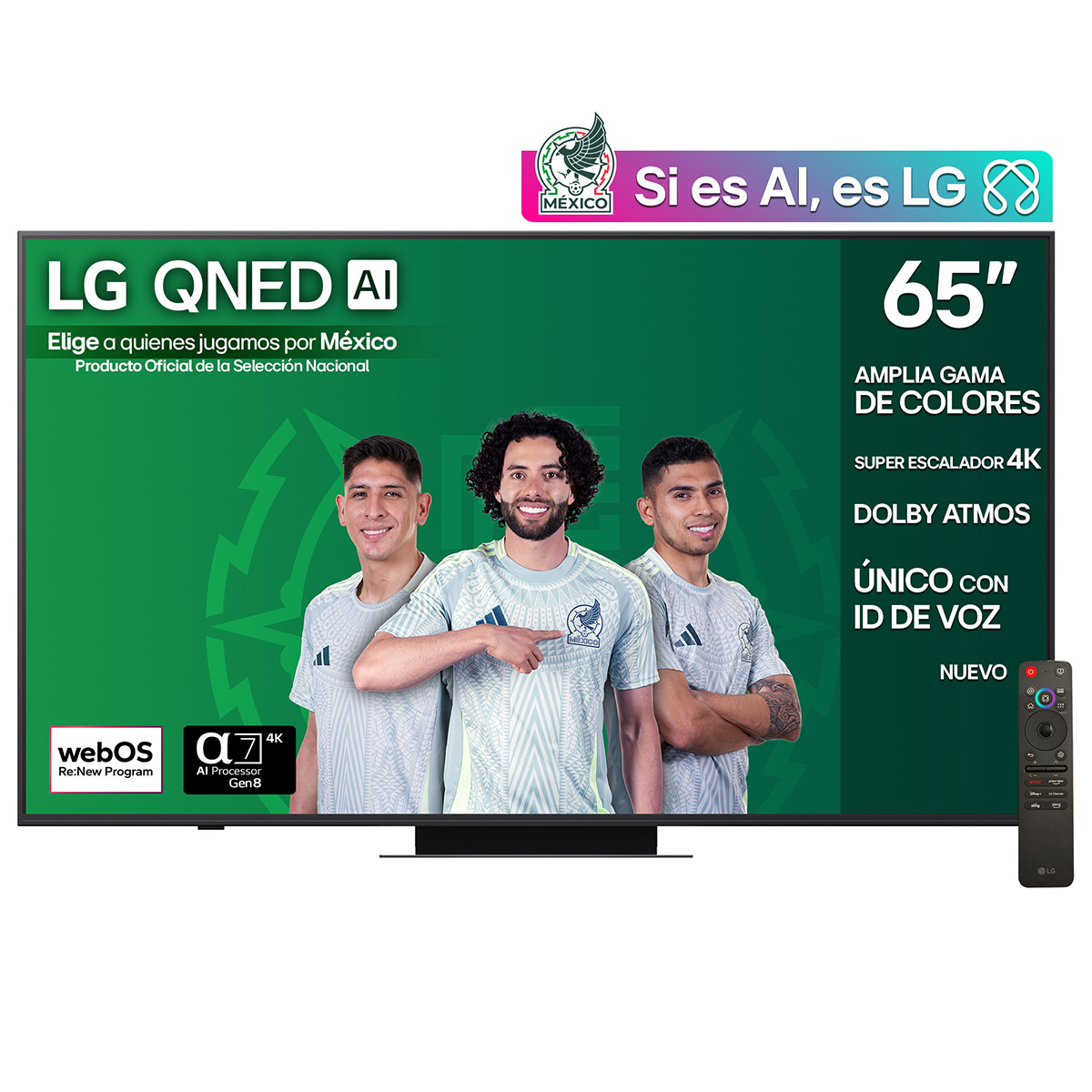 Pantalla LG de 65 Pulgadas 65qned83asg 4k Ai image number null