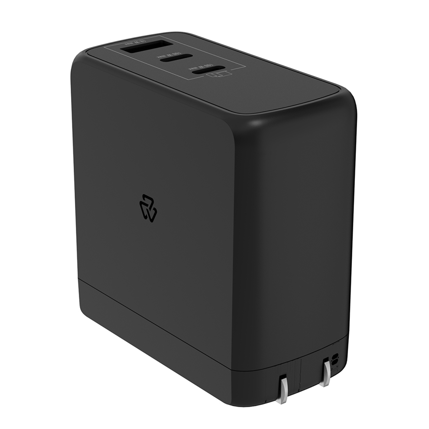 Cargador de Pared STF 100W GAN Usb/2 Tipo C image number null