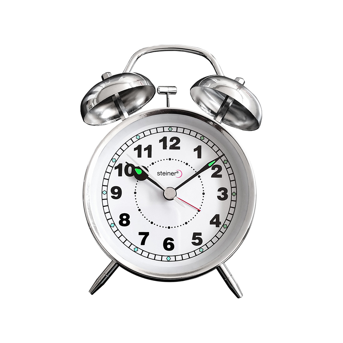 Reloj Despertador TB11501SLV Steiner image number null