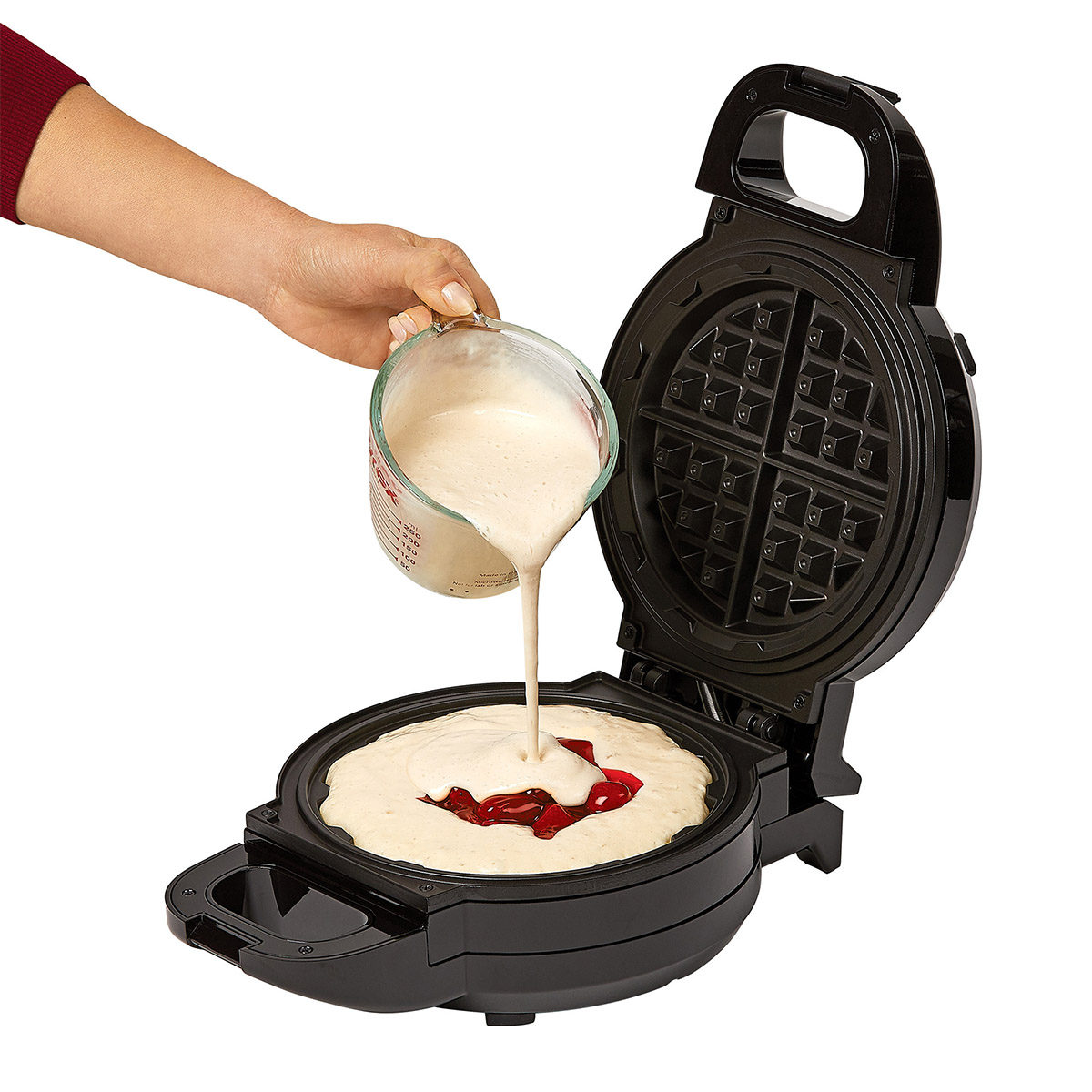 Wafflera Antiadherente Negro Power XL image number null