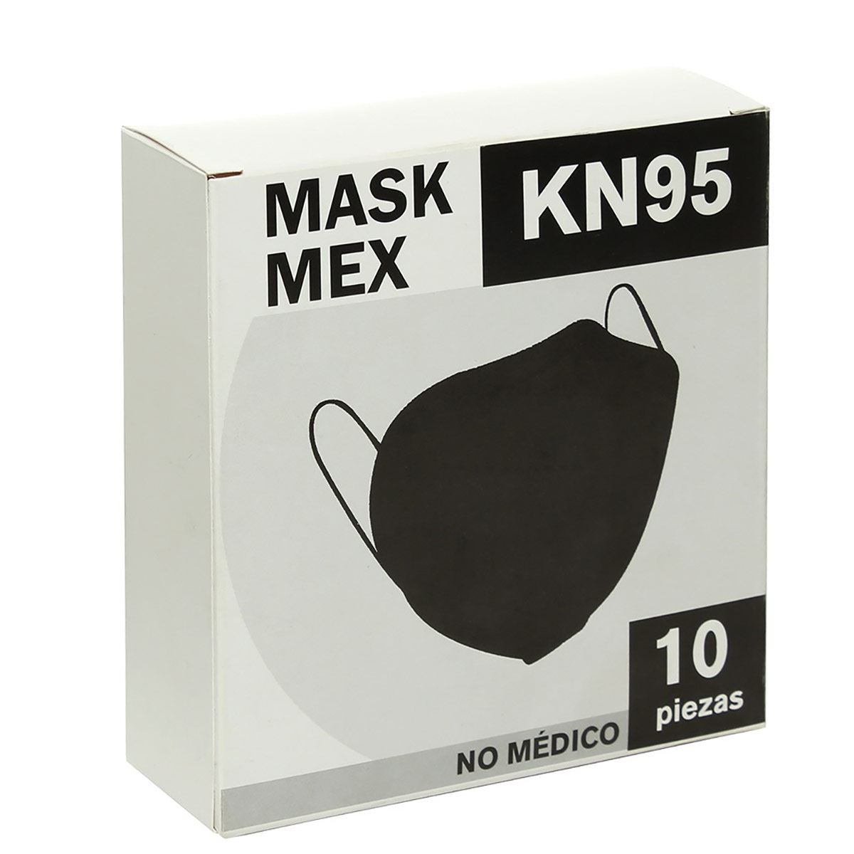 M&Aacute;SCARA KN95 NGR PAQ 10 PZS image number null