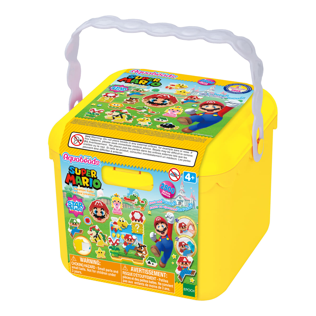 Cubo de Creatividad de Super Mario Aquabeads image number null