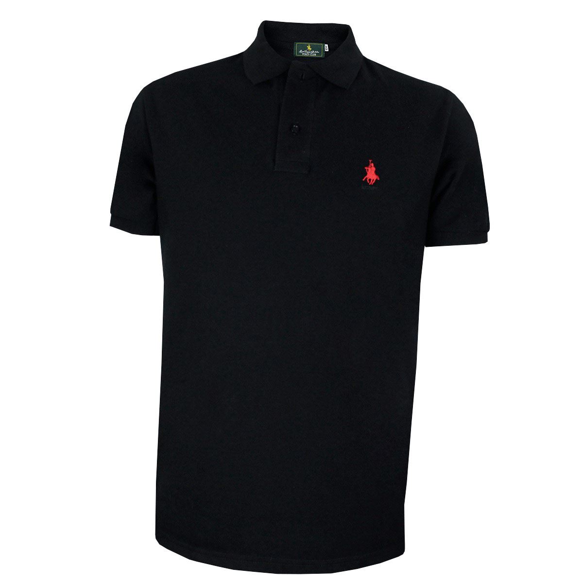 Playera en Algodón Mc Pique Talla Grande para Hombre Polo Club image number null