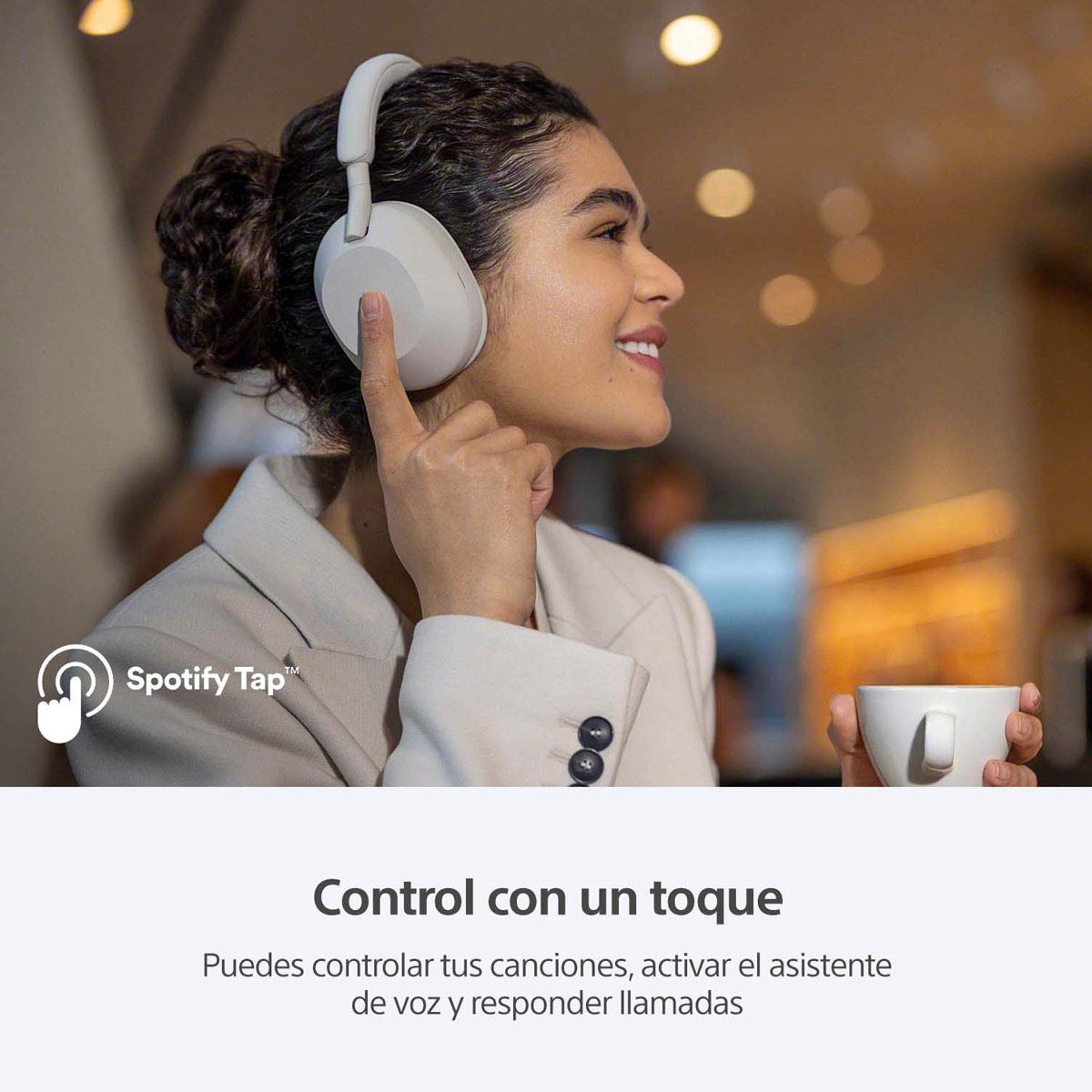 Audífonos Sony WH-1000XM5 on ear gris image number null