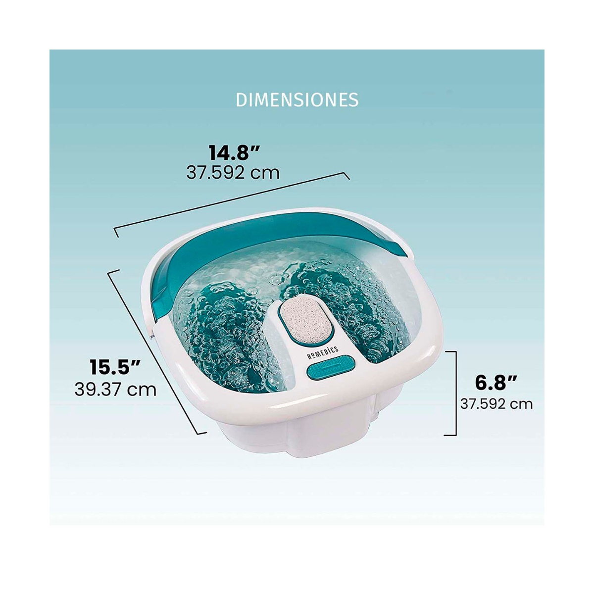 Tina Spa Pies Elite Tactil Agarrad Homedics Fb450H image number null