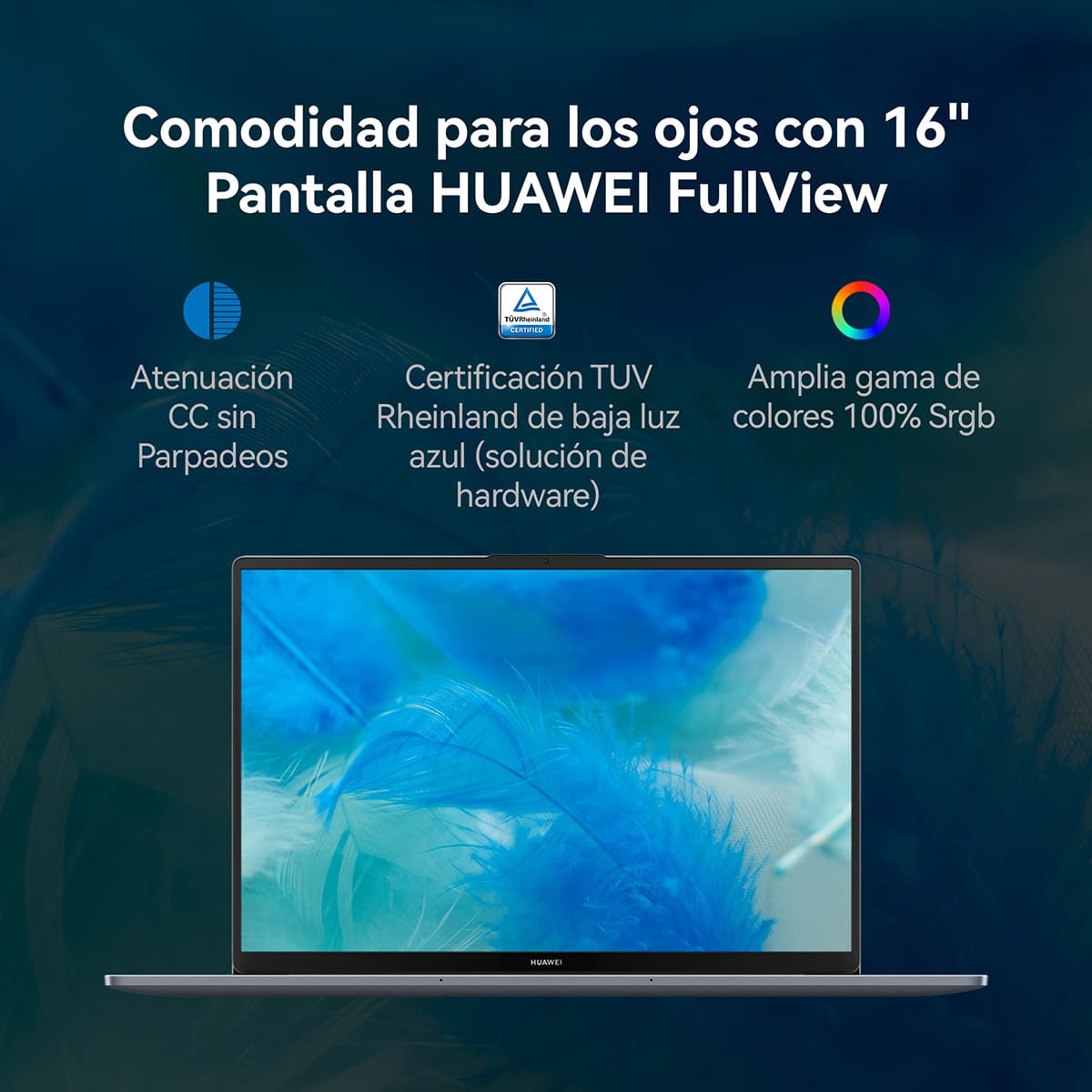Laptop Huawei Matebook D16 de 16 Pulgadas Intel Core i5 13th 16GB RAM 1TB SSD image number null