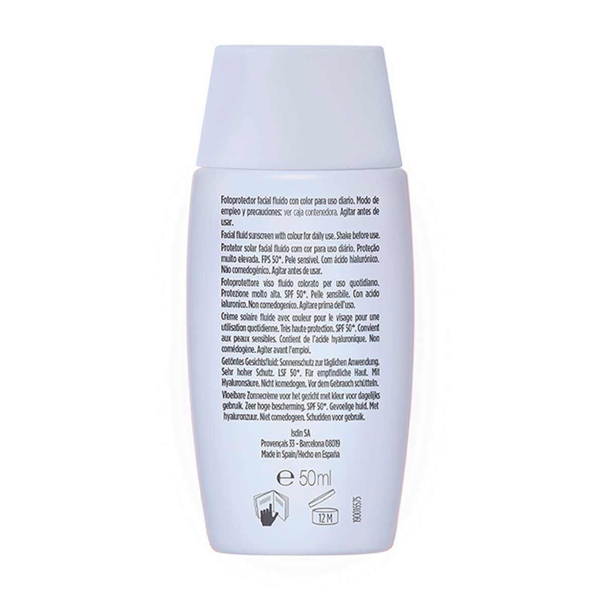 Fotoprotector Fusion Fluid Color SPF50 50ml image number null