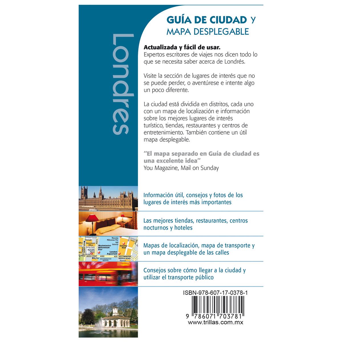 Londres, gu&iacute;a de ciudad y mapa desplegable image number null