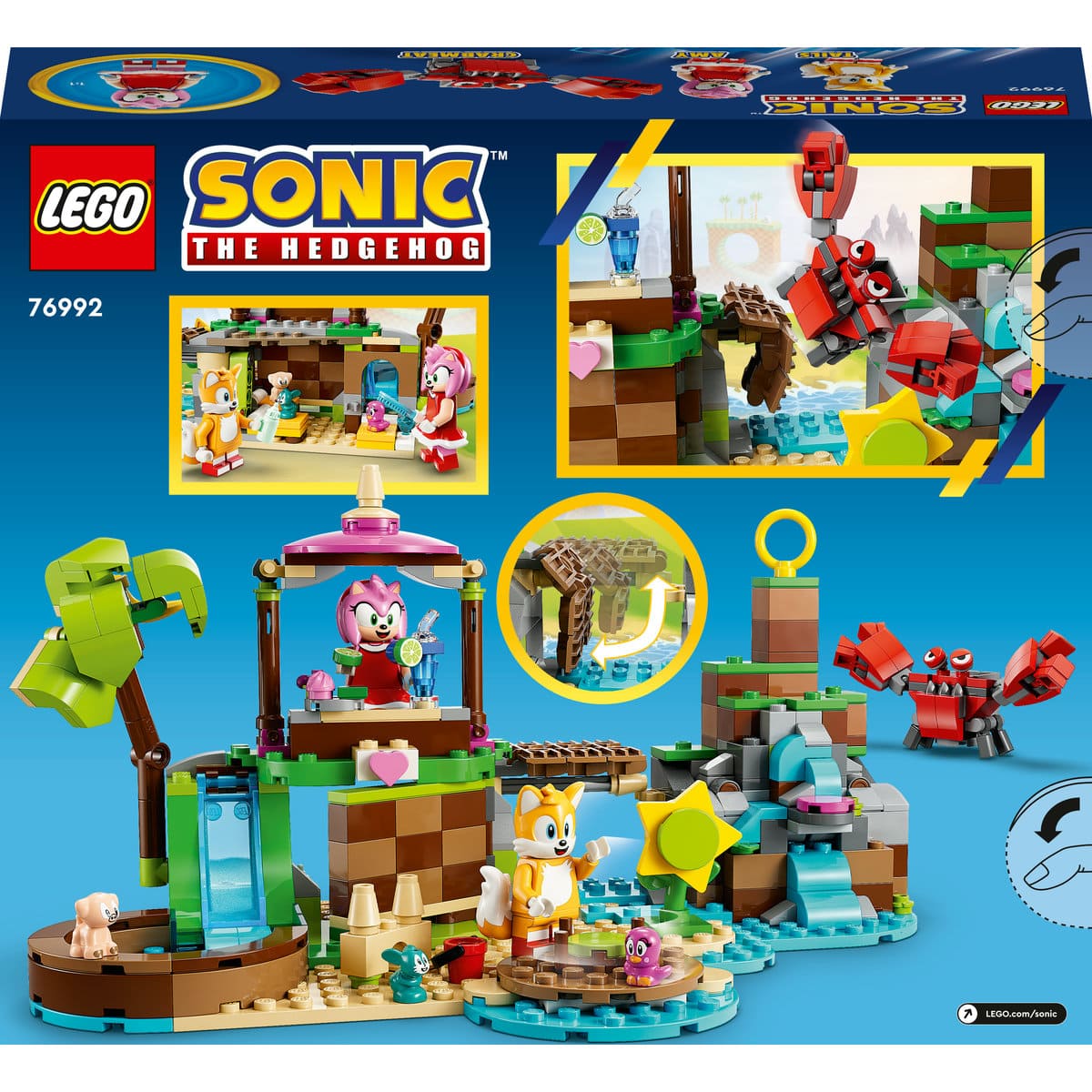 Isla de Rescate de Animales de Amy LEGO Sonic the Hedgehog&trade; image number null