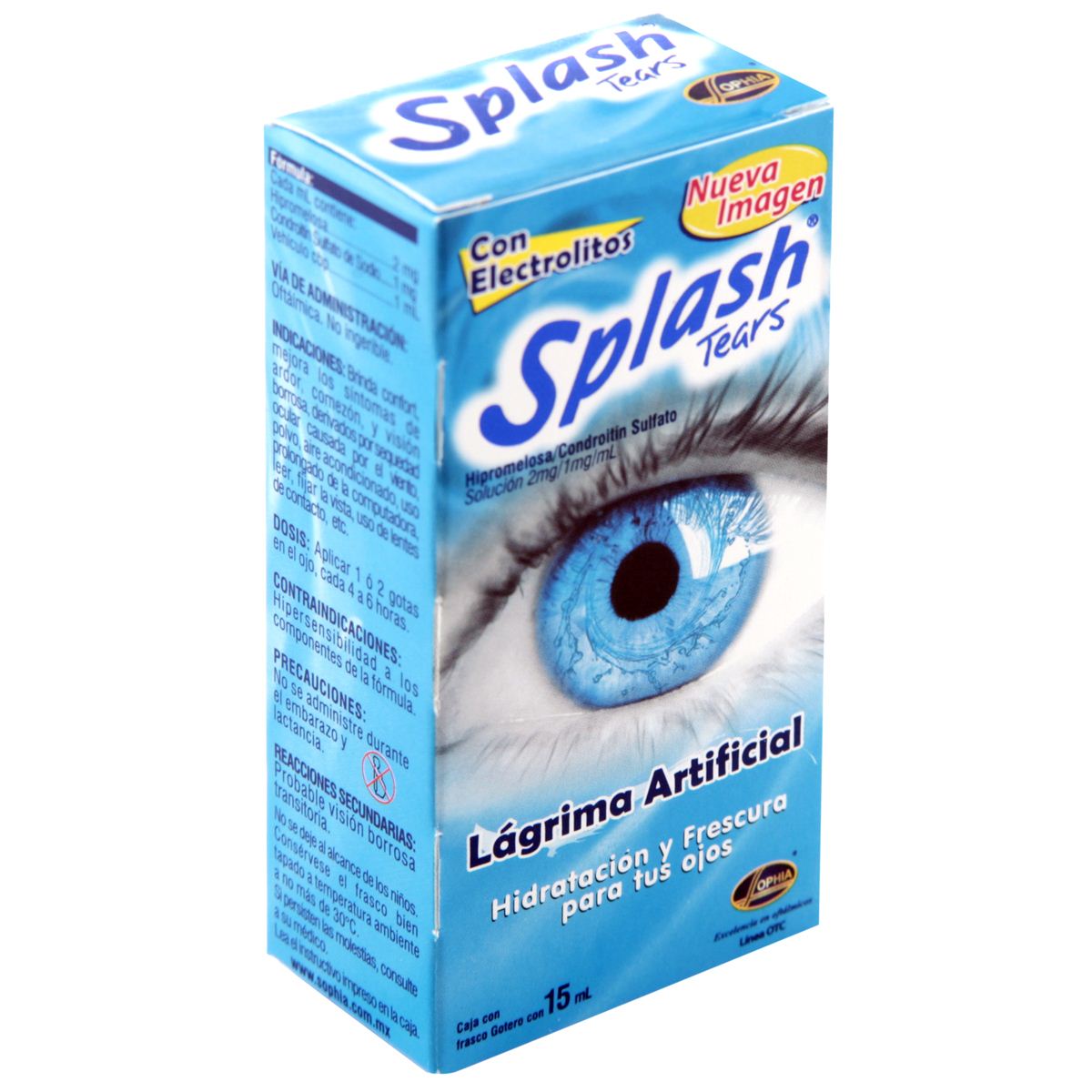 Splash Tears Lubricante Ocular Soluci&oacute;n 15 ml image number null