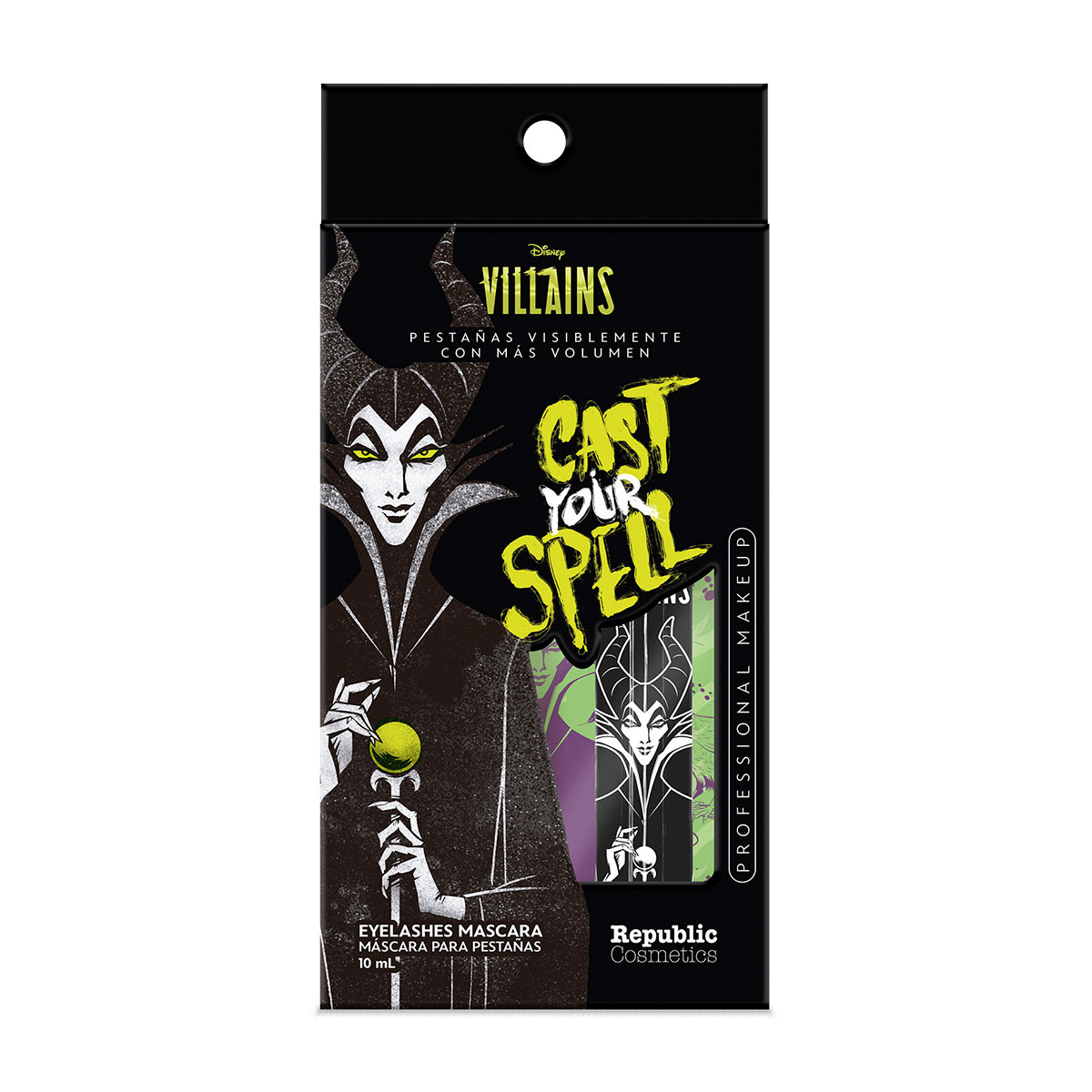 M&aacute;scara de Pesta&ntilde;as Disney Malefica image number null