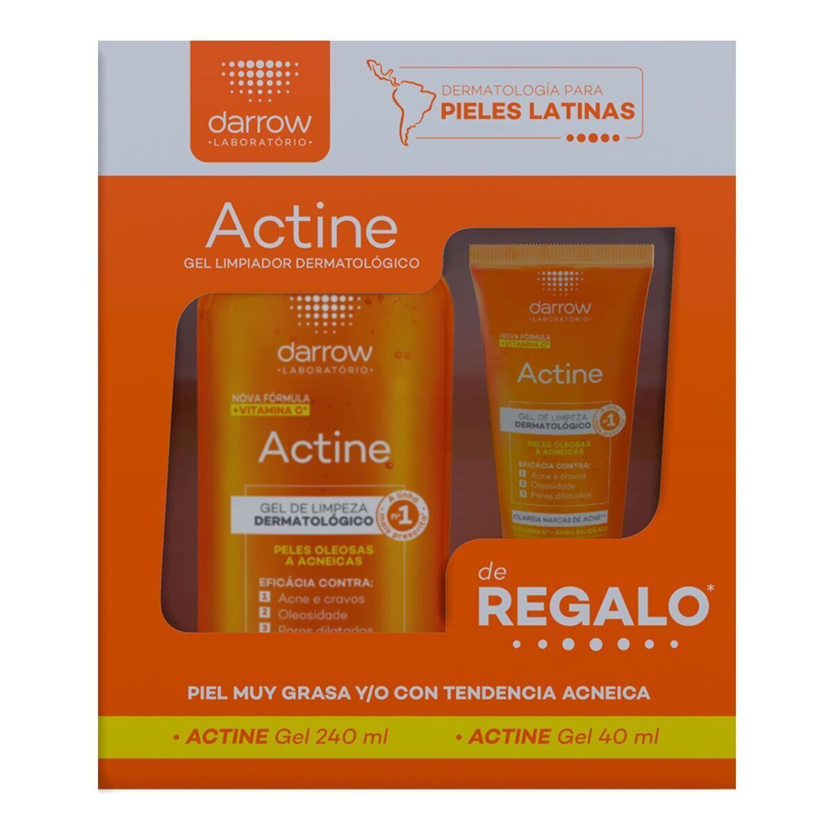 Darrow Kit Actine Gel 240g +40g image number null