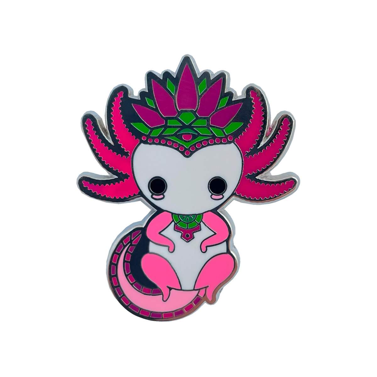 Pin met&aacute;lico ajolote Yul image number null