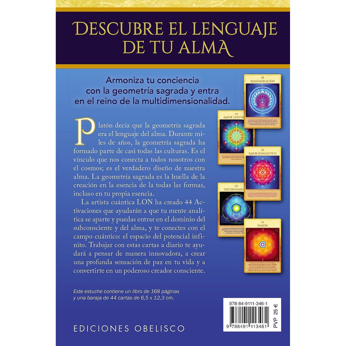 Or&aacute;culo de activaciones de geometr&iacute;a sagrada (Estuche) image number null