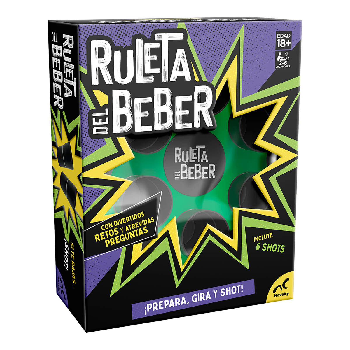 Juego de Fiesta Ruleta del Beber image number null