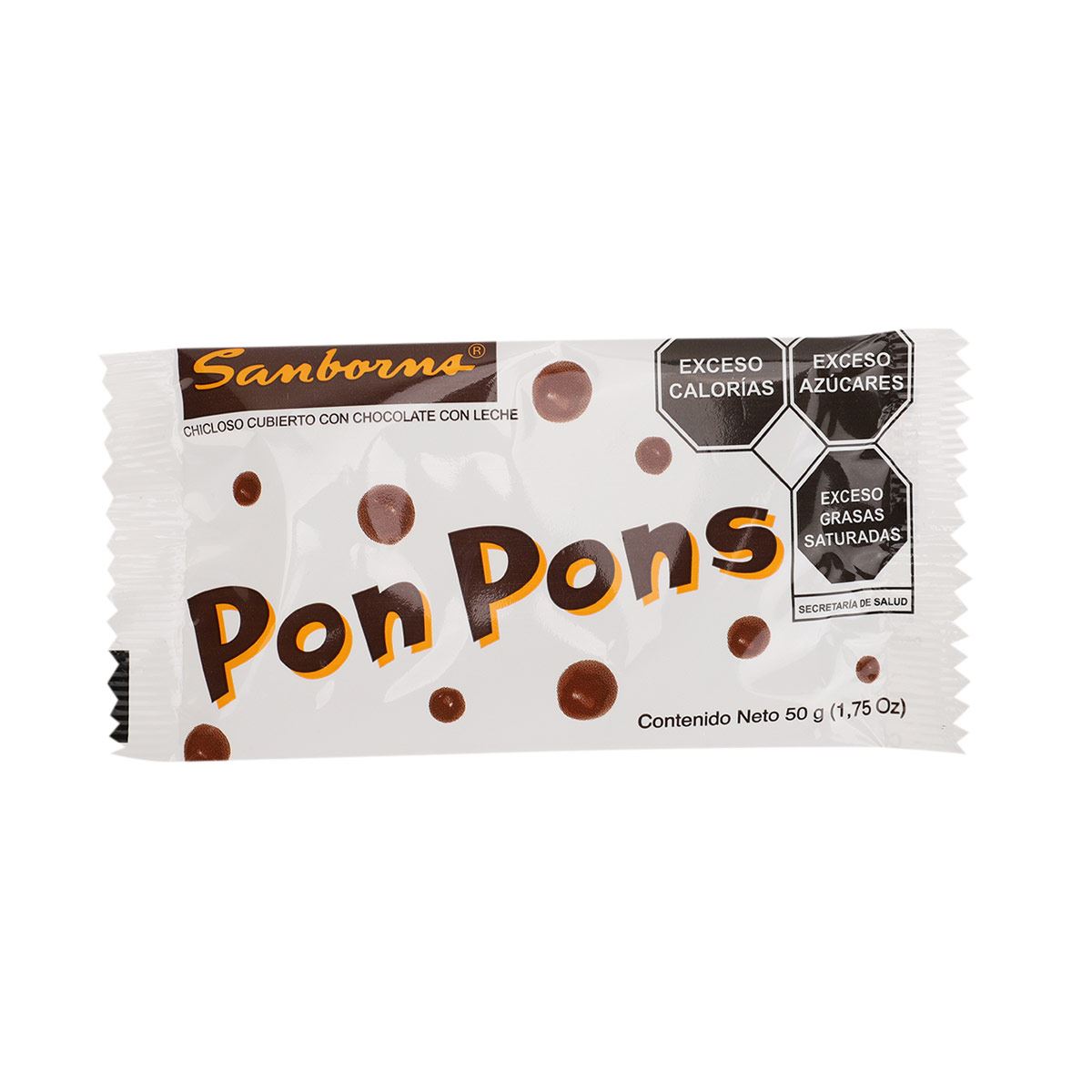 Chicloso Pon Pons de leche bolsa Sanborns image number null