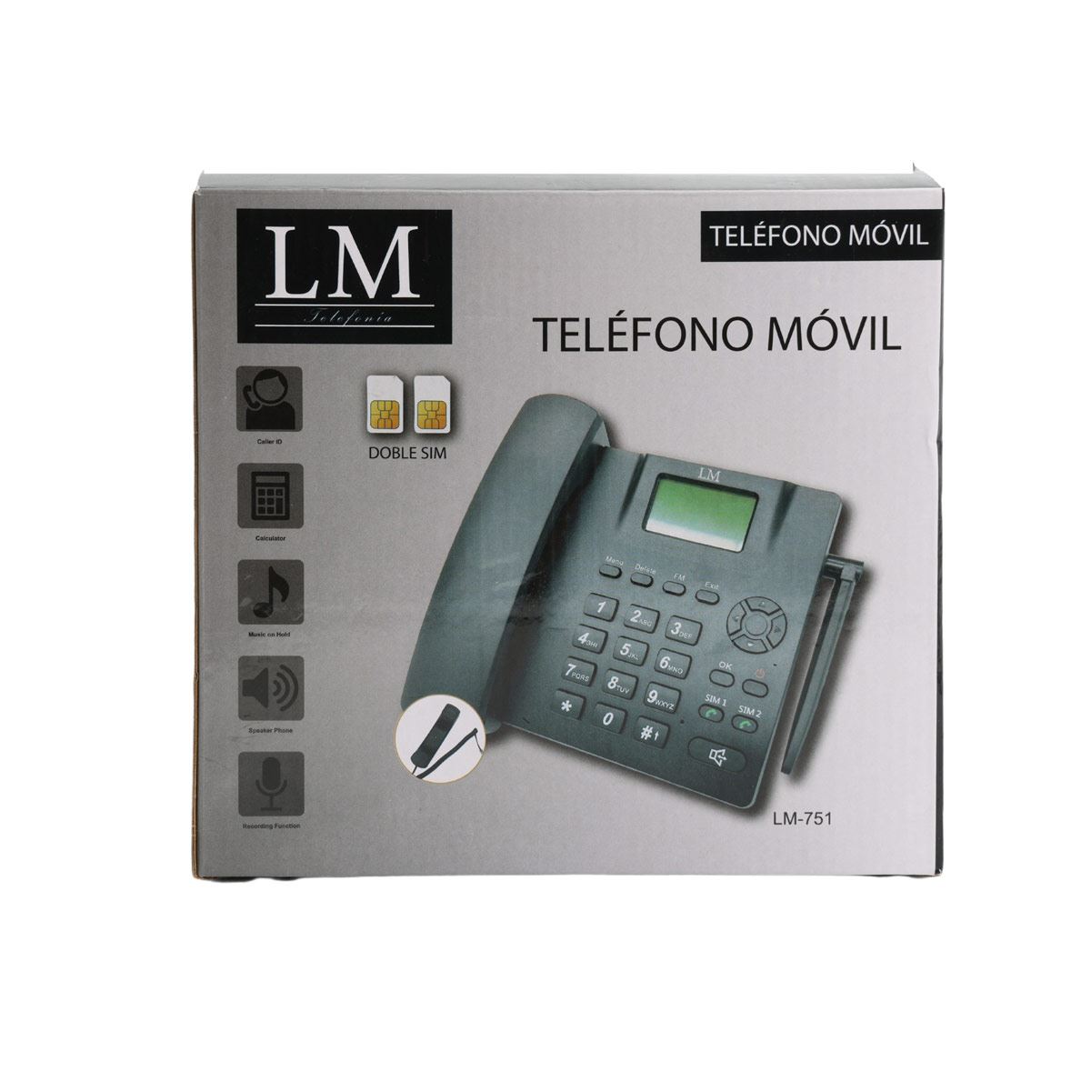 Teléfono Inalámbrico Móvil LM-751 image number null