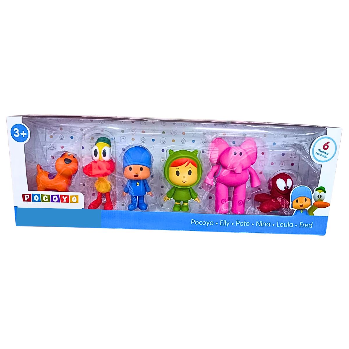 Set Figuras Pocoyo 6 Piezas image number null