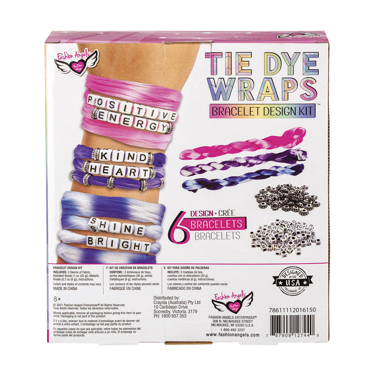Set Tie Dye Wraps Fashion Angels image number null