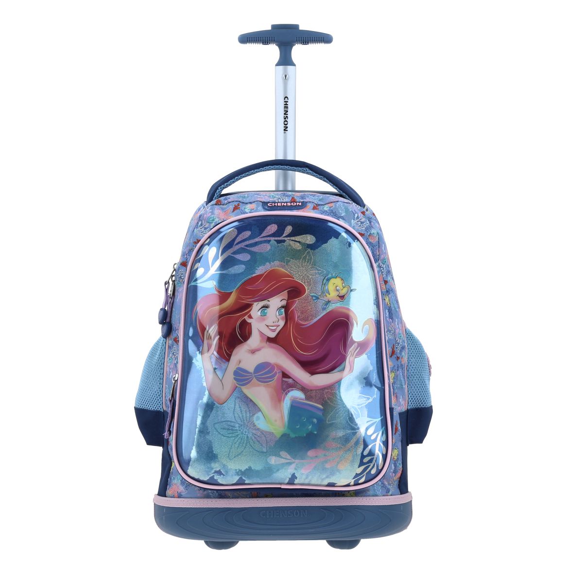 Mochila Rodante Azul de Ariel Princesas Chenson image number null