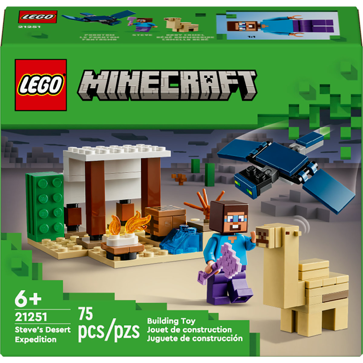 LEGO® La Expedición de Steve al Desierto image number null