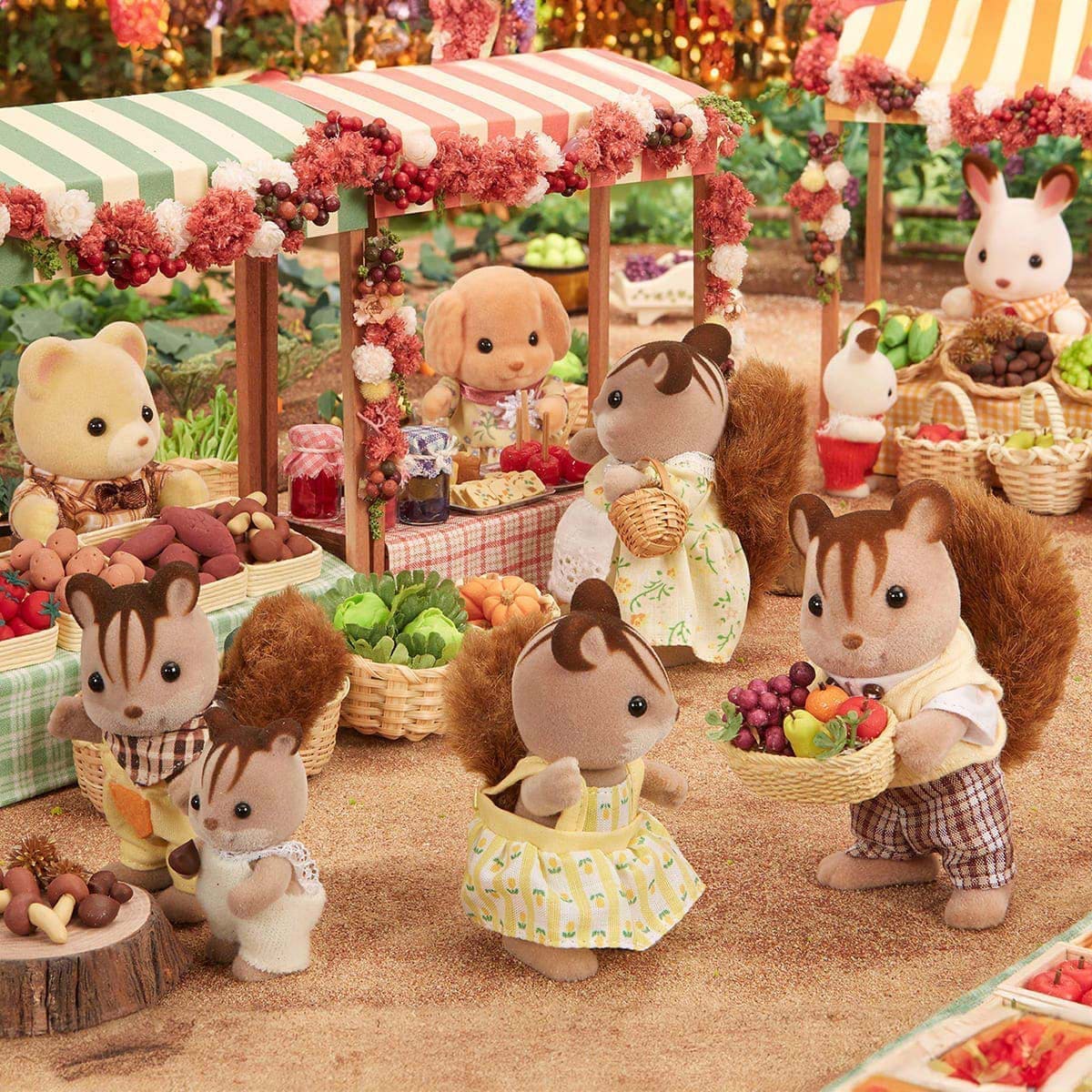 Familia Ardilla de la Nuez Sylvanian Families image number null