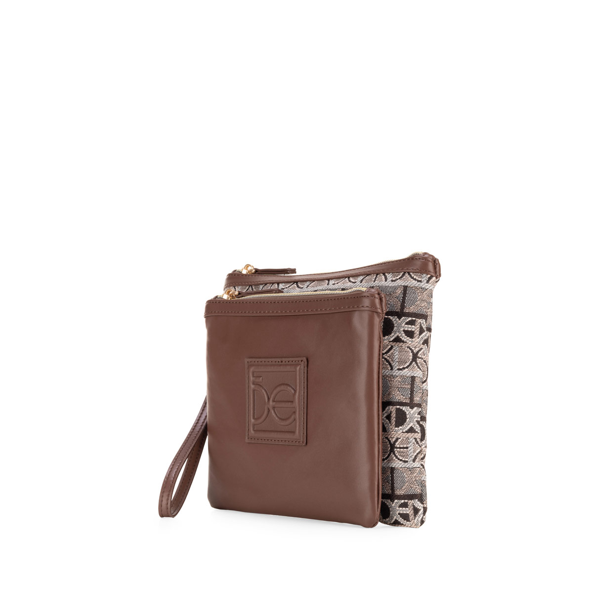 Cosmetiquera Cierre Doble Cloe Multicolor para Mujer image number null