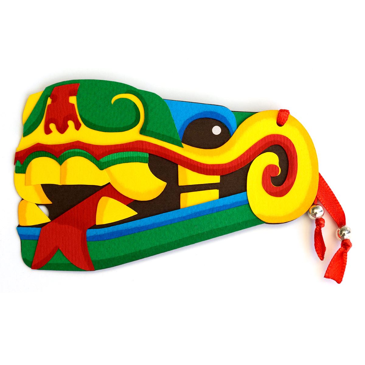 Cabeza Quetzalcoalt separador libro image number null