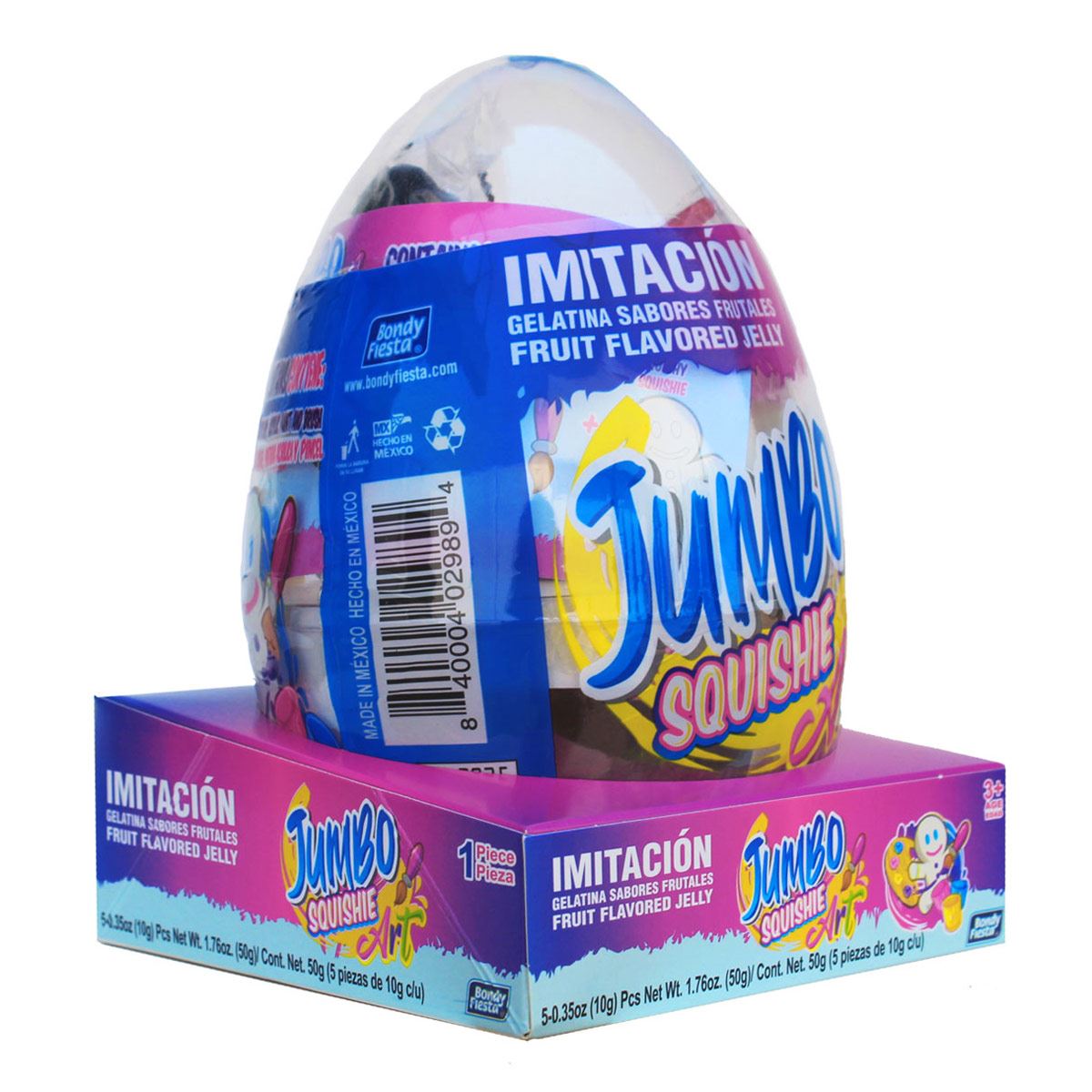 IMG CON REGALO SORPRESA JUMBO EGG SQUISHIE ART [32X1] image number null