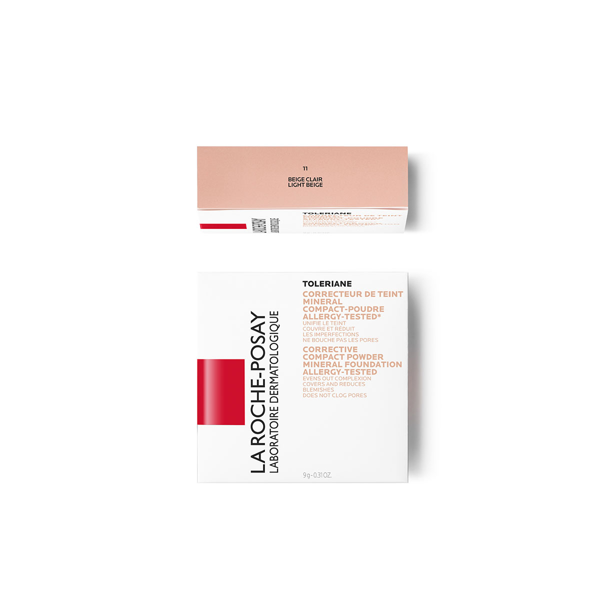 Base de maquillaje en crema compacta Toleriane Teint Compacto T11 para Piel Sensible e Intolerante 9.5g image number null