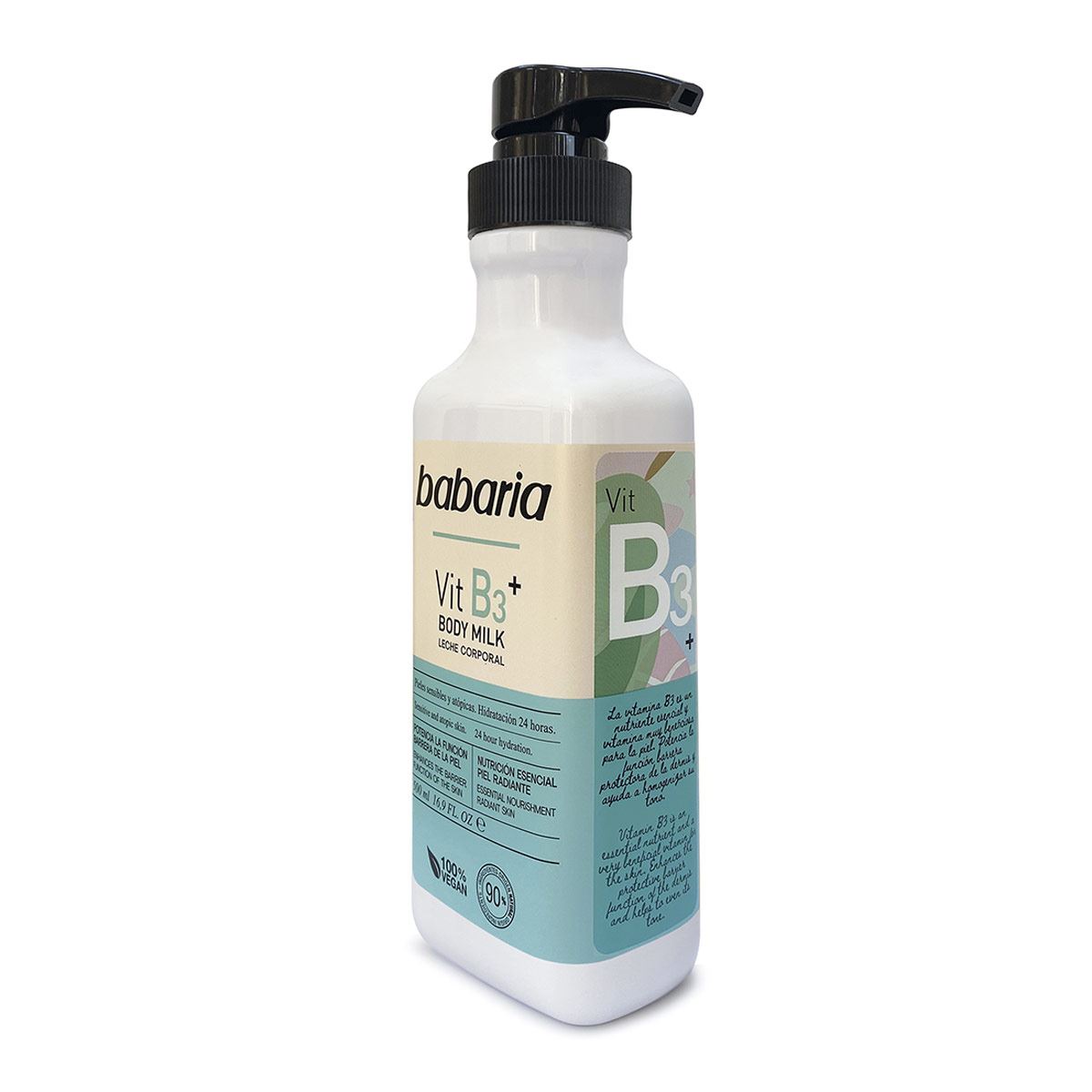 Crema Vitamina B3 Body Milk Babaria image number null