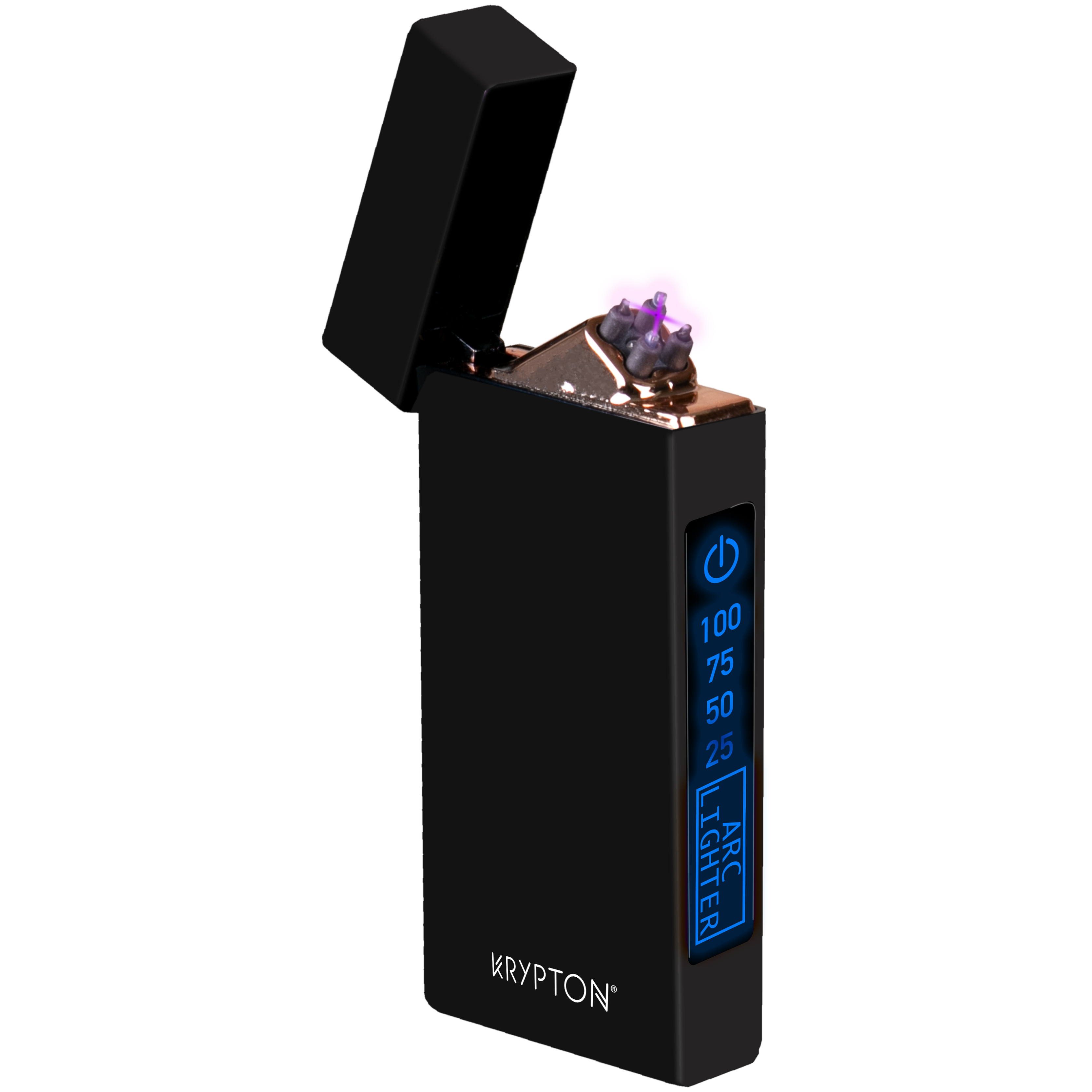 Encendedor Usb Negro Satinado Krypton image number null