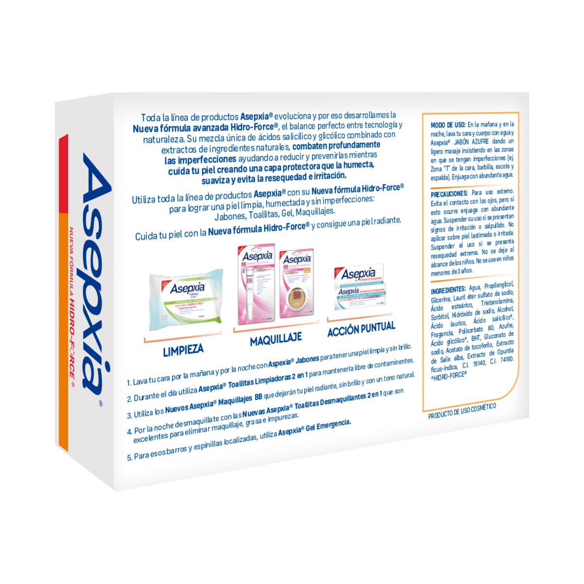 Asepxia Jabón Azufre 100 g Laminada image number null