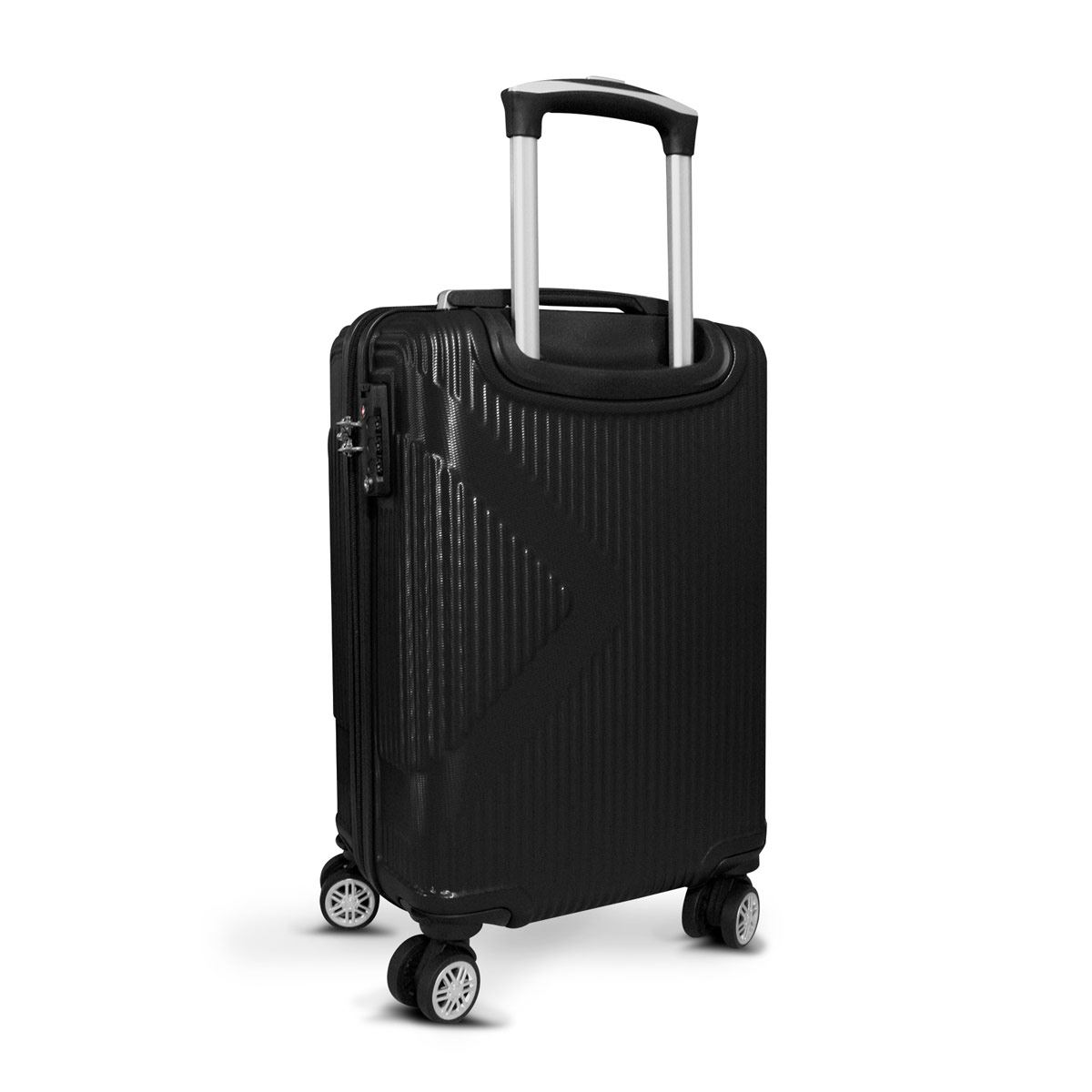 Maleta con Ruedas de Viaje Mc Carthy Negro Inizio 18",Maleta Expandible de 18 image number null