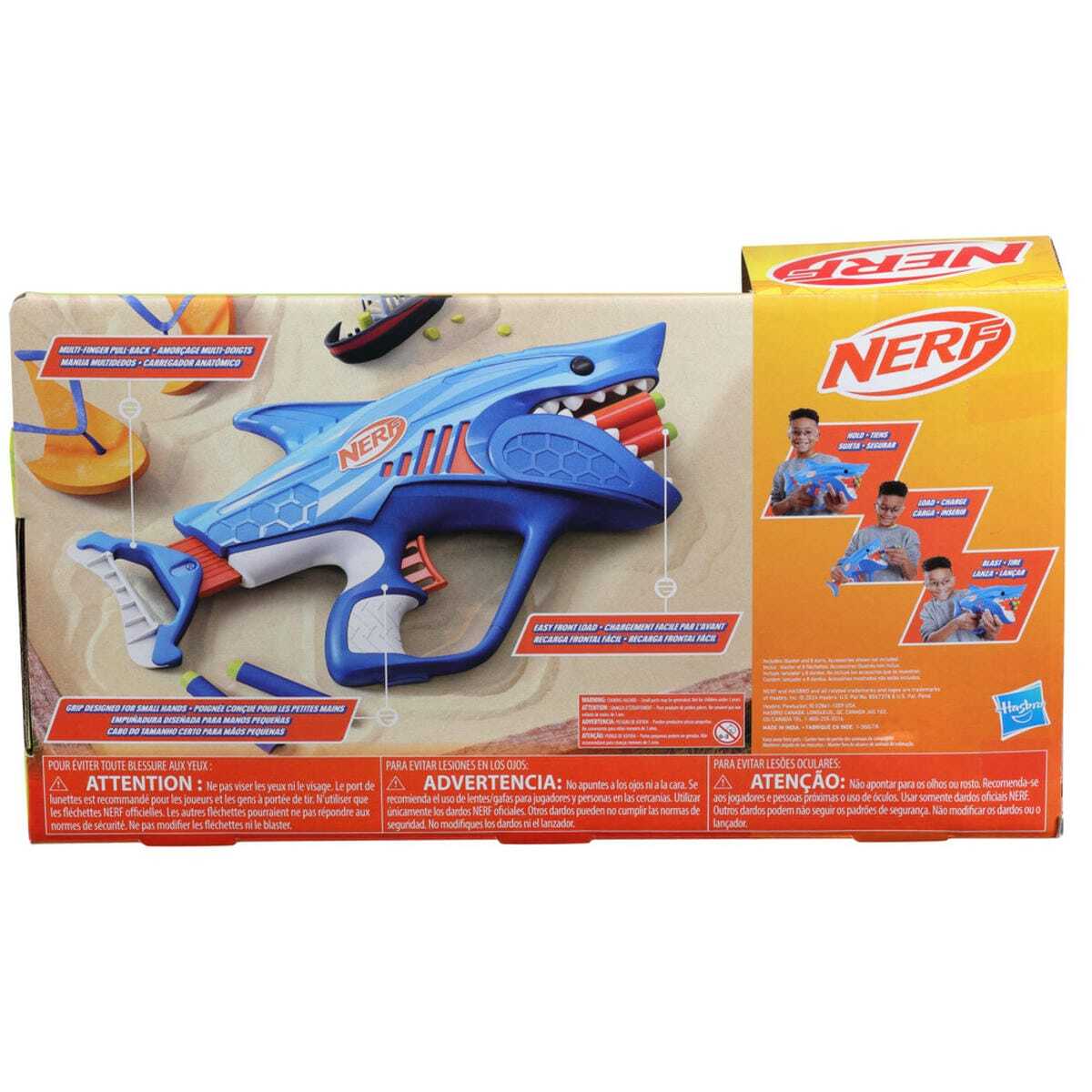 Lanzador Nerf Junior Wild Sharkfire image number null