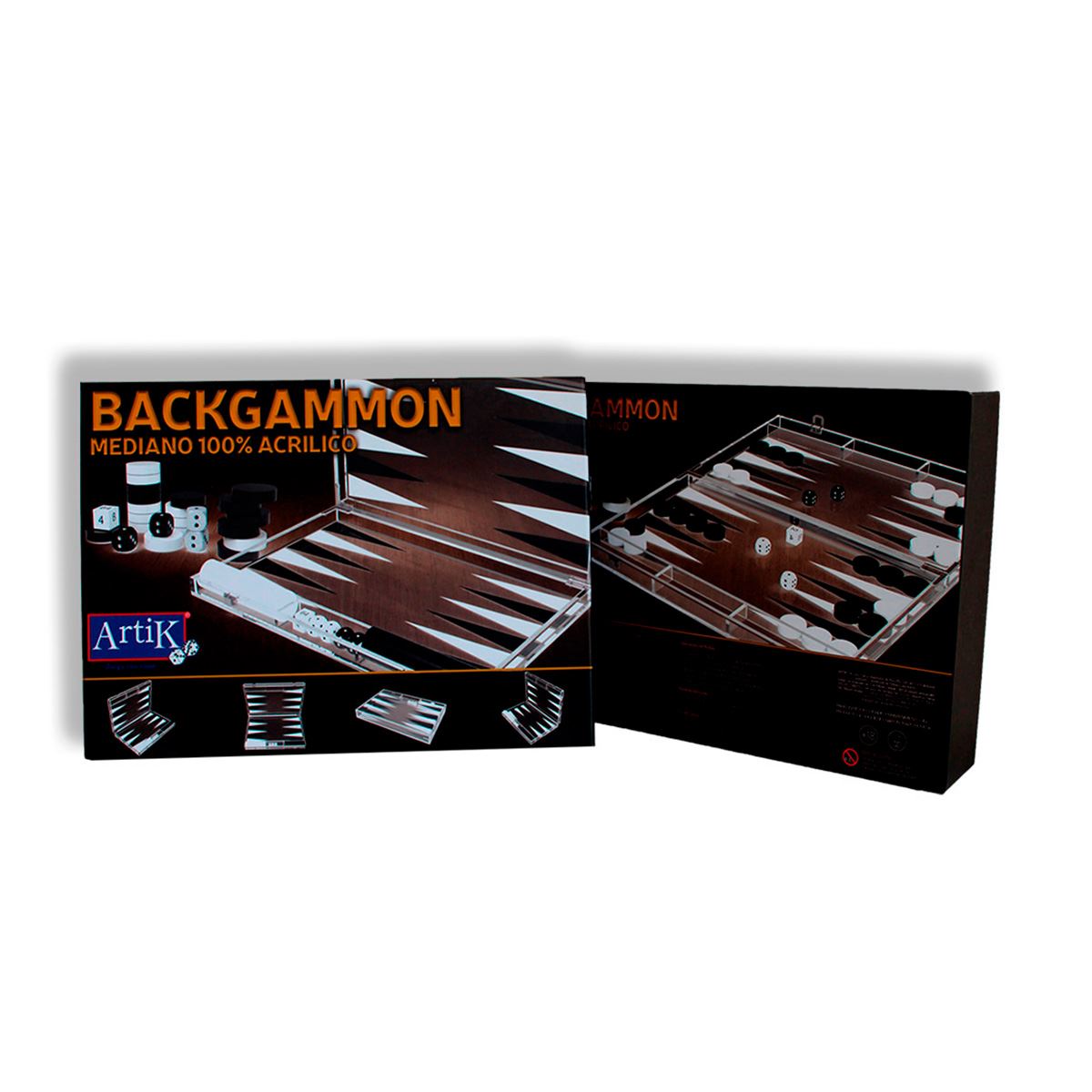 Backgammon Acrílico Artik image number null