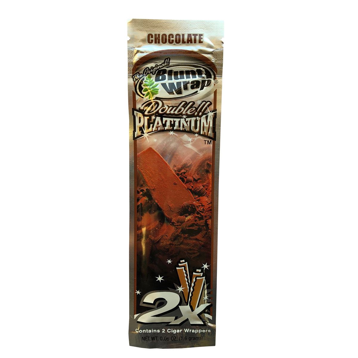 Papel para Envolver Tabaco Chocolate Blunt Wrap 2X image number null