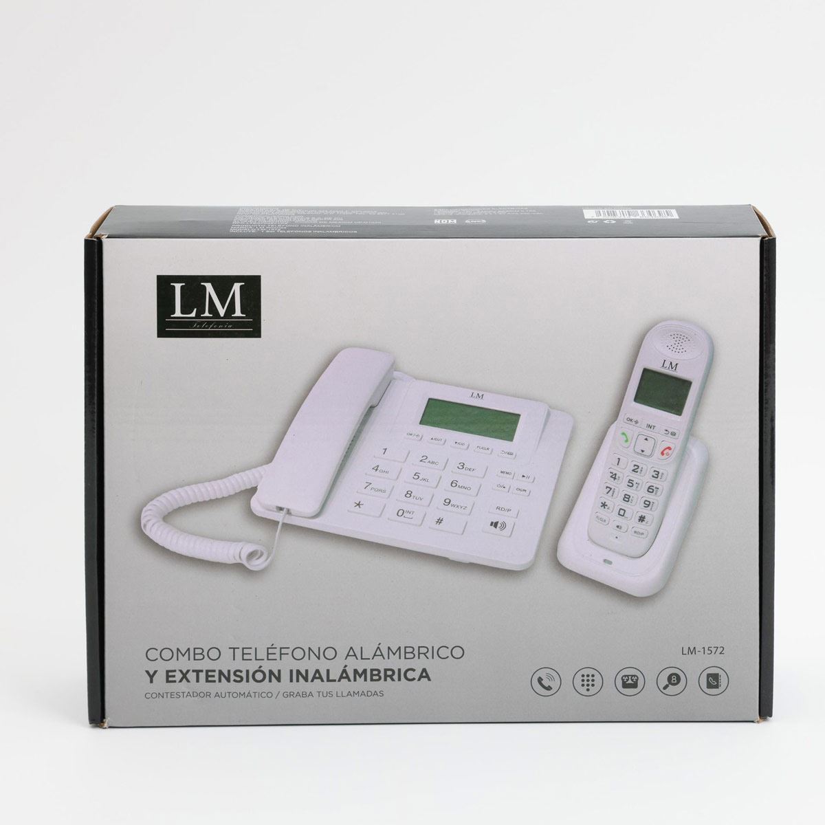 Teléfono de Escritorio e Inalámbrico LM-1572 image number null