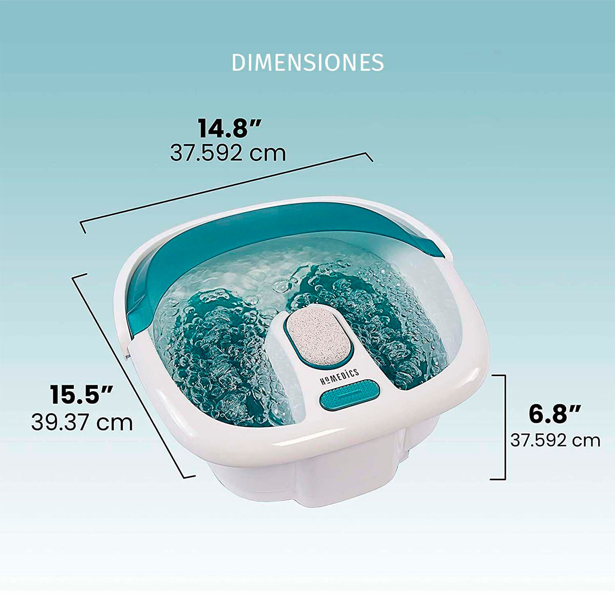 Tina Spa Elite para Pies Homedics image number null