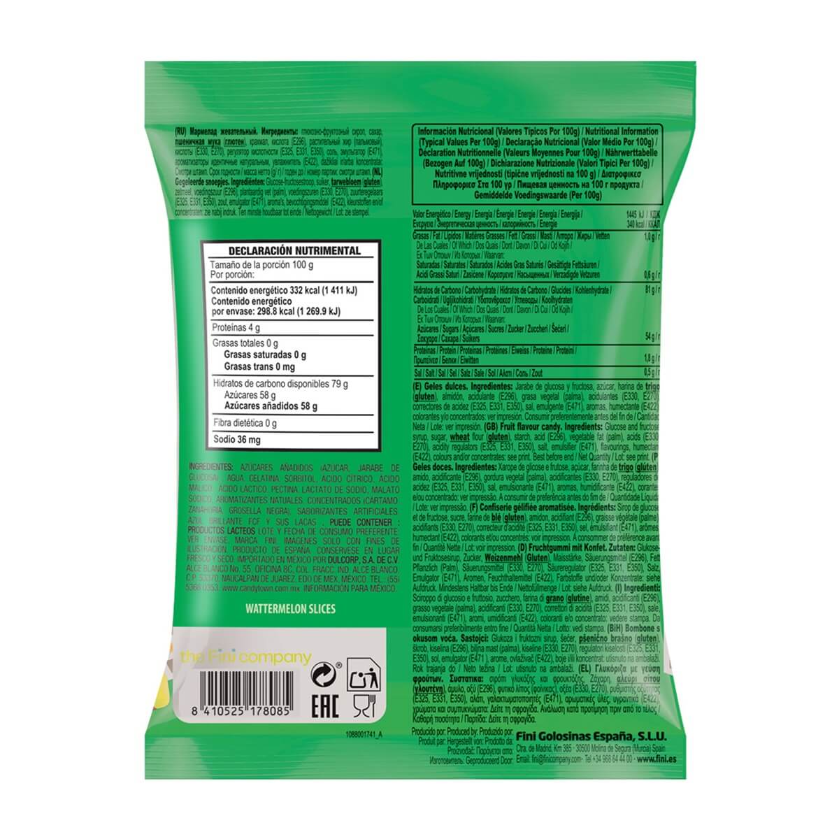 Gomitas Fini Sabor Sand&iacute;a 90 g image number null