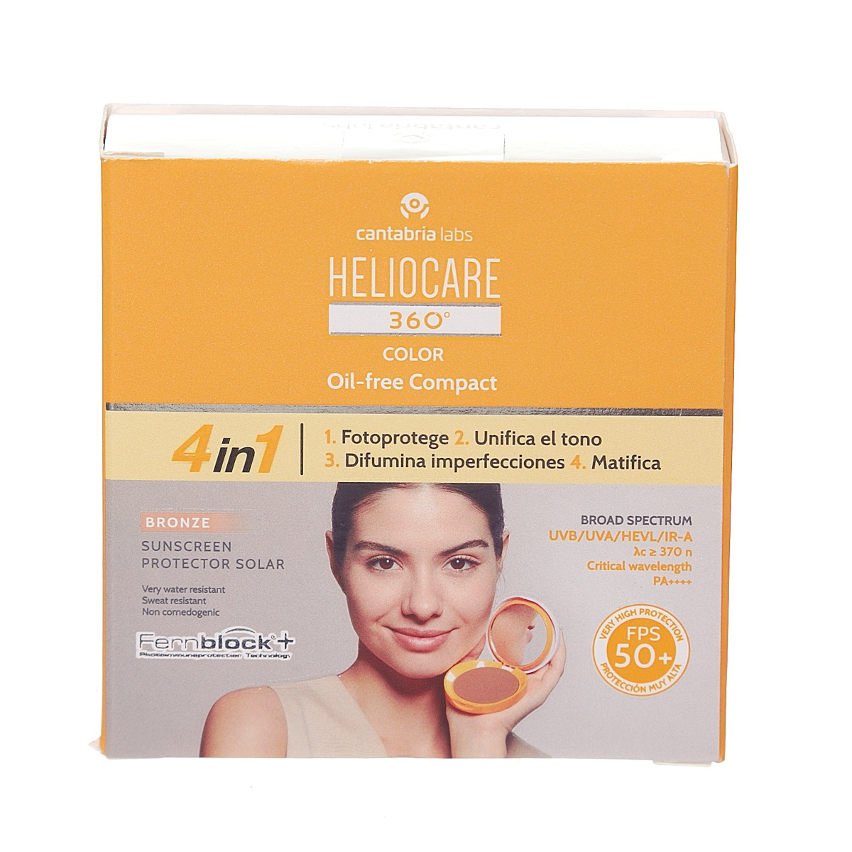 Heliocare 360° Color Compact Oil Free Bronze image number null