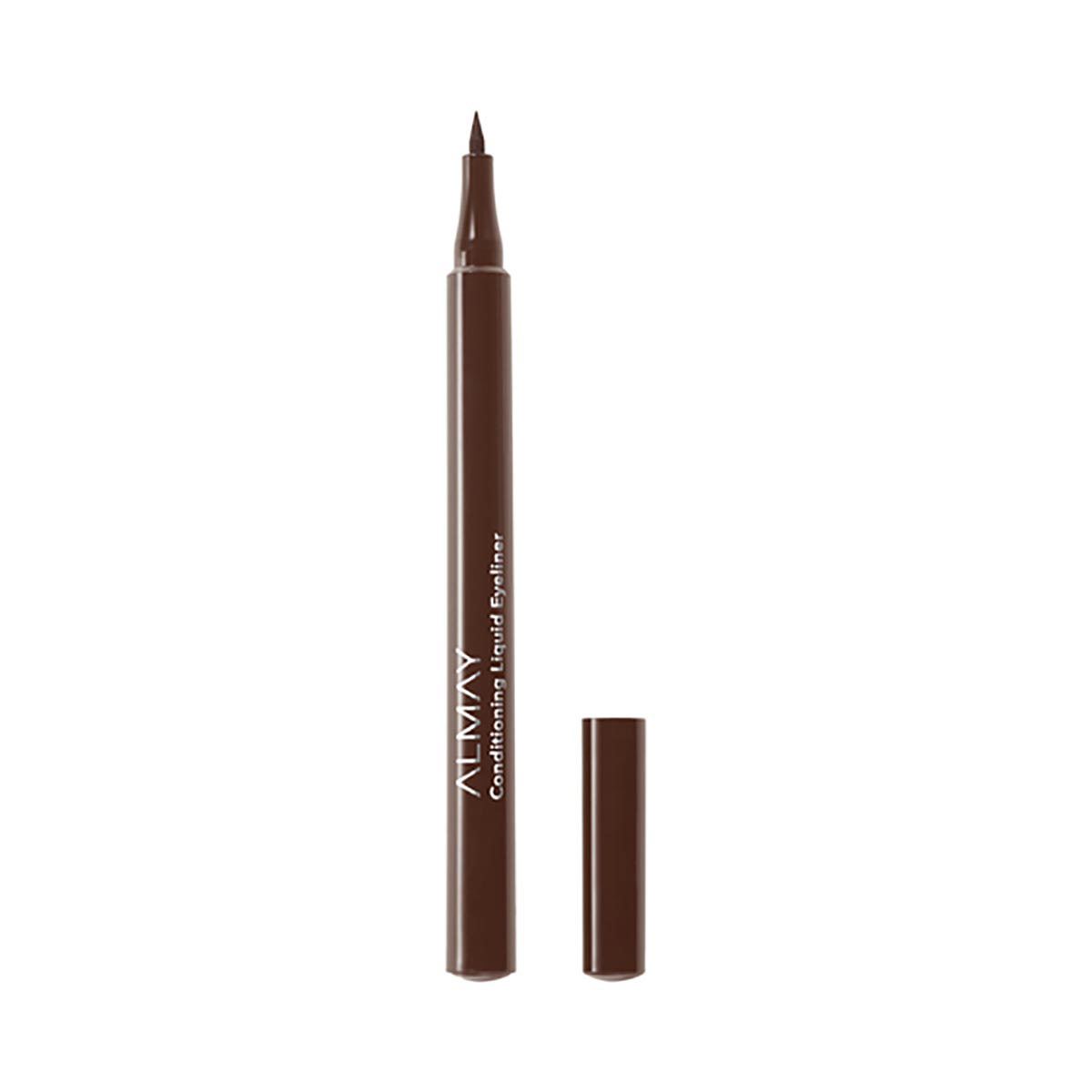 Delineador Liquido + Serum Almay Brown image number null