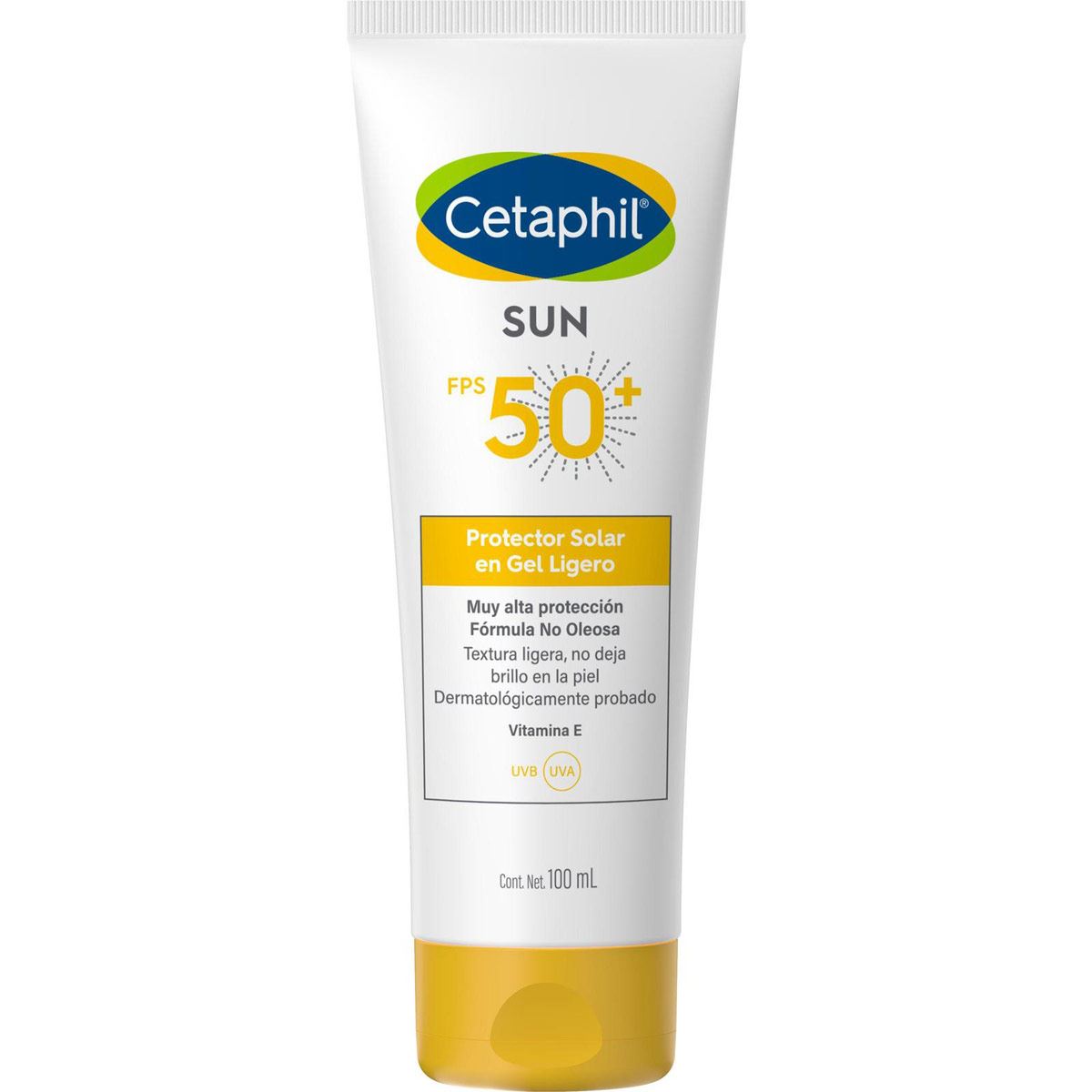 Cetaphil Sun FPS 50+ Protector Solar en Gel Ligero 100ml image number null