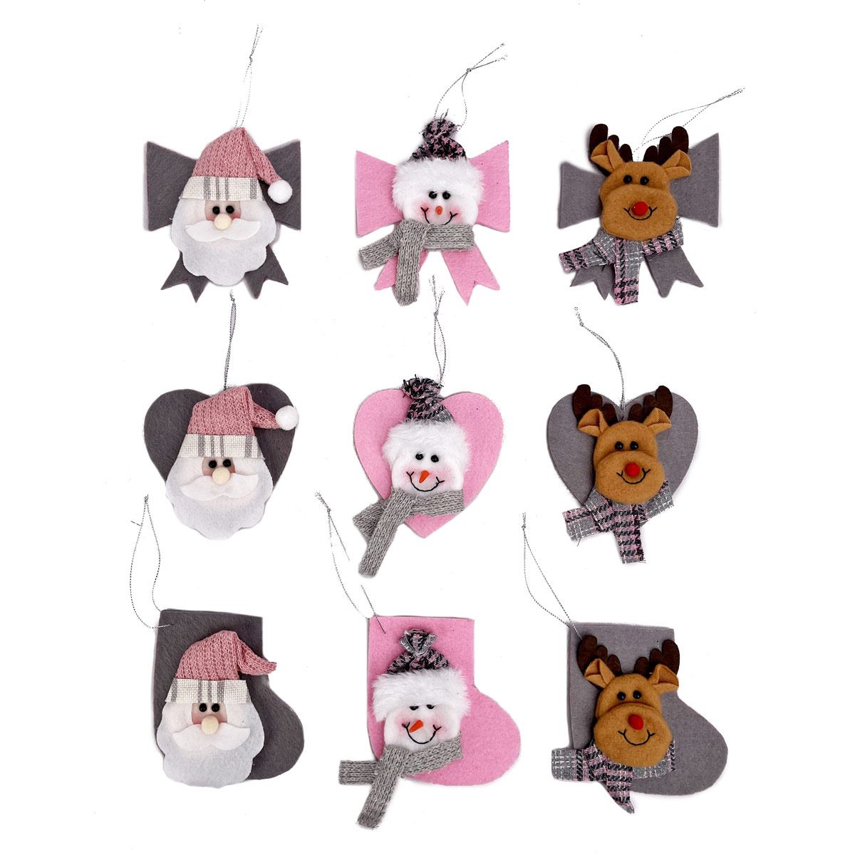 Set de adornos navide&ntilde;os image number null