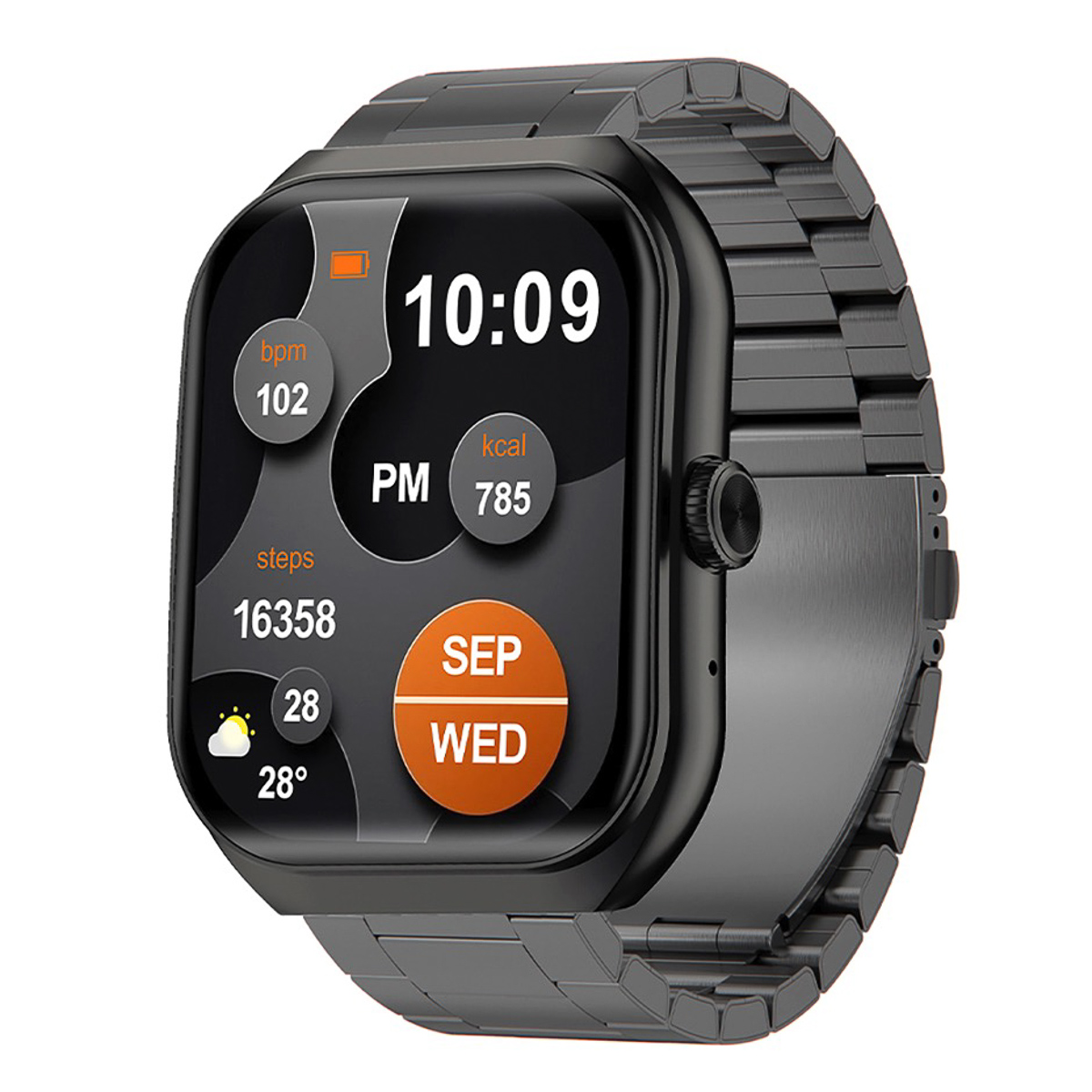 Smartwatch STF Kronos Iron Negro image number null