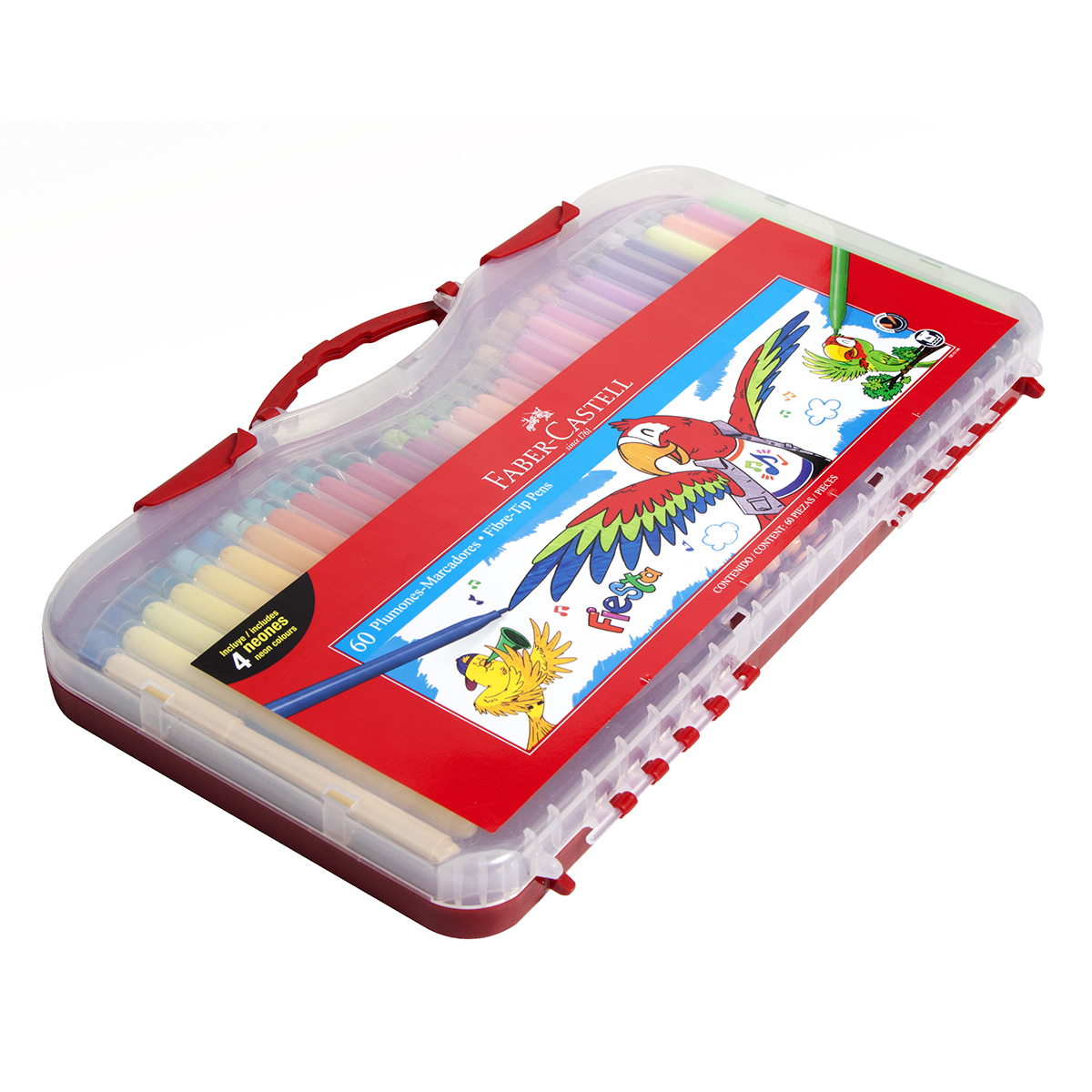 Plumones Fiesta 45 Rígido c/60 Faber Castell image number null